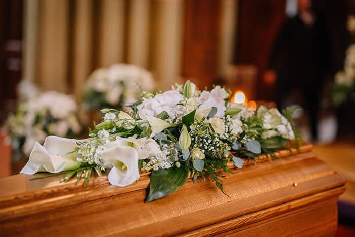 Decorated Casket